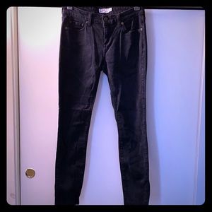vineyard vines women’s black stretch denim size 6